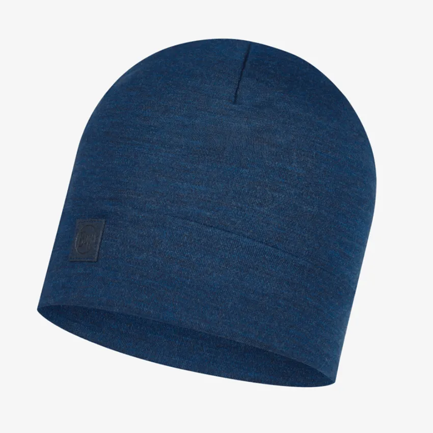 Buff MERINO Heavyweight Beanie Solid Denim