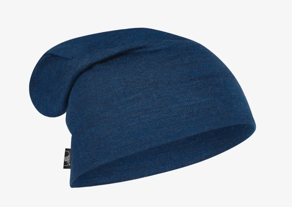 Buff MERINO Heavyweight Beanie Solid Denim