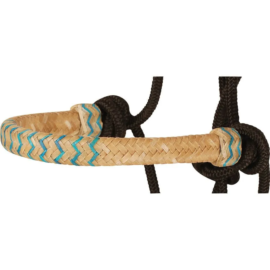 Classic Equine Braided Rawhide Nylon Rope Halter