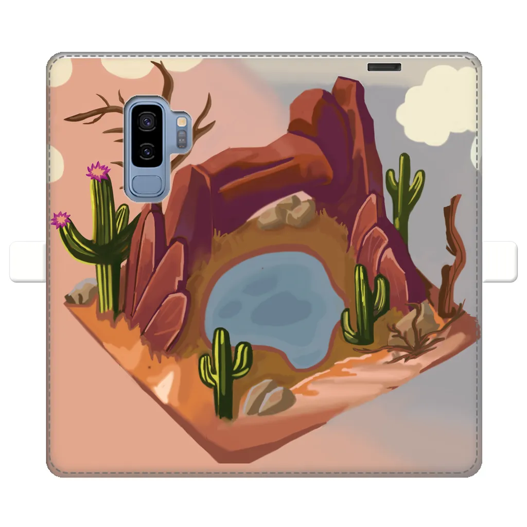 Desert Rocks Fully Printed Wallet Cases