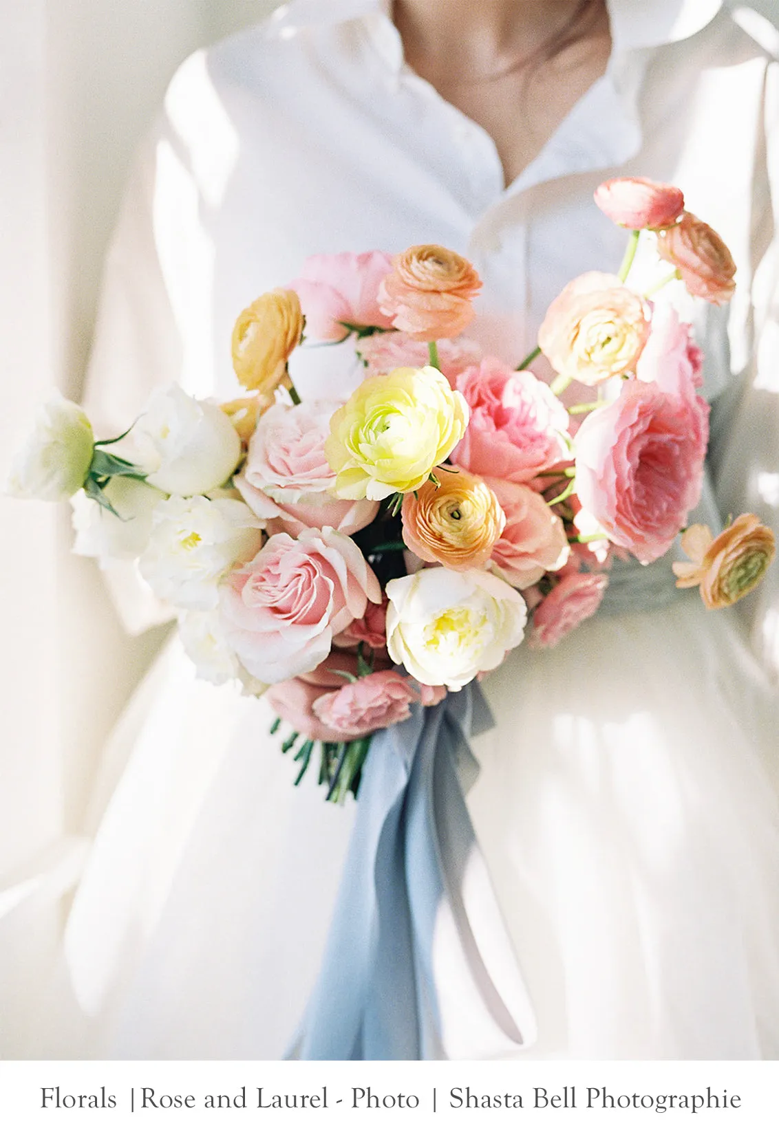 French Blue Silk Ribbon