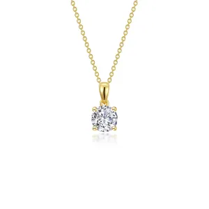 Lafonn Classic Round Diamond Necklace N0304CLG20