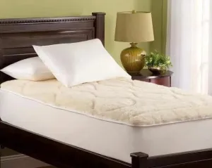 Luxury Wool Mattress Pad by Downright