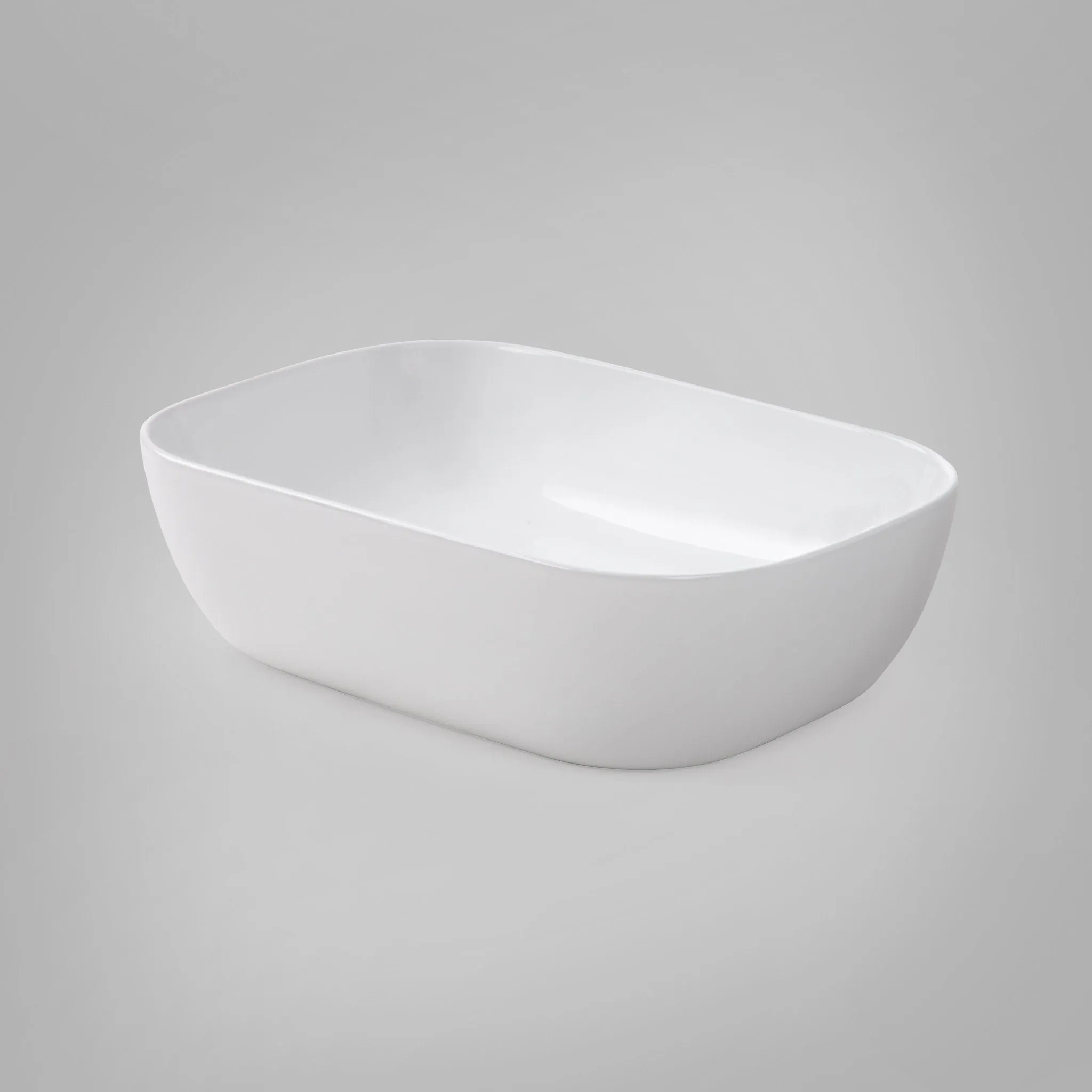 MICA 46 Above Counter Basin Gloss White