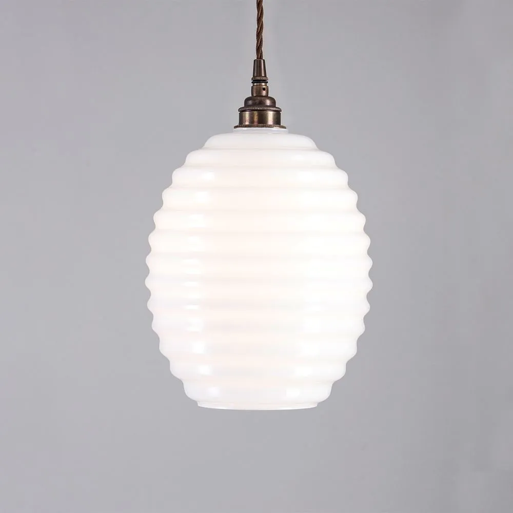 Old School Electric Beehive Pendant Light