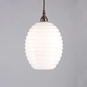 Old School Electric Beehive Pendant Light