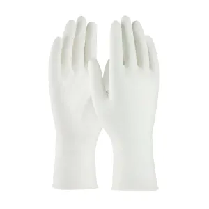 QRP Q095M Single Use Class 100 Cleanroom Nitrile Glove with Finger Textured Grip - 9.5"