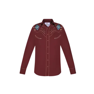 Ranger's Usa Men's  Western Southwest Embroidery Shirt