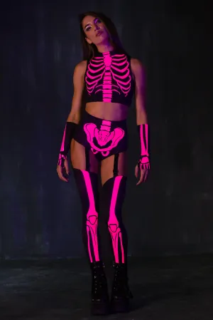 Raspberry Neon Naugthy Set