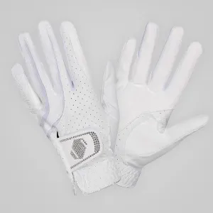 Samshield V-Skin Swarovski Crystal Riding Gloves - White/Clear