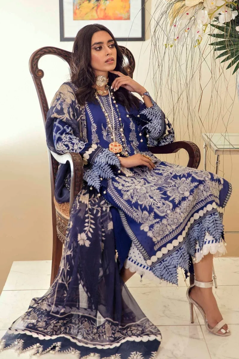 Sana Safinaz Muzlin Spring Lawn Collection 2021 – M211-001B-CJ