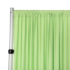 Spandex 4-way Stretch Backdrop Drape Curtain 10ft H x 60" W - Mint Green