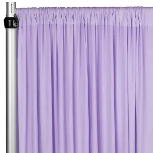 Spandex 4-way Stretch Drape Curtain 10ft H x 60" W - Lavender