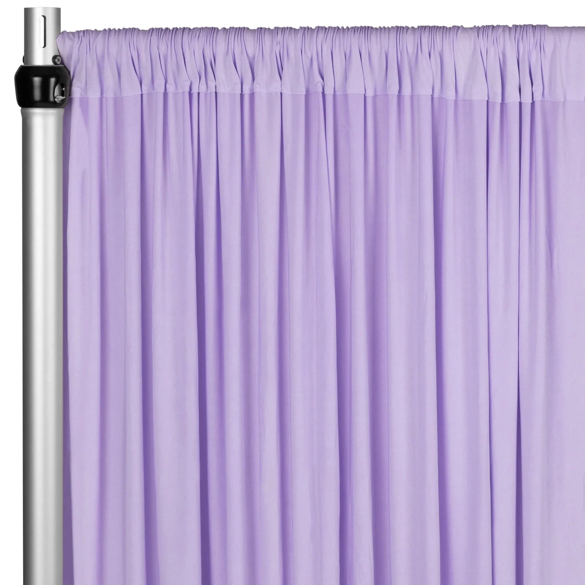 Spandex 4-way Stretch Drape Curtain 12ft H x 60" W - Lavender