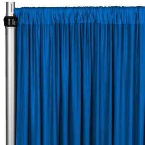 Spandex 4-way Stretch Drape Curtain 12ft H x 60" W - Royal Blue