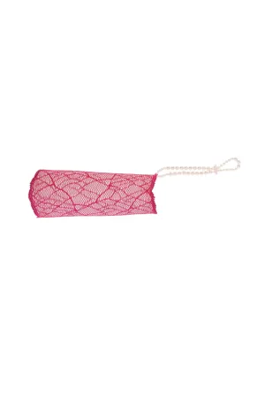 Sydney Red Lace Pearl Glove