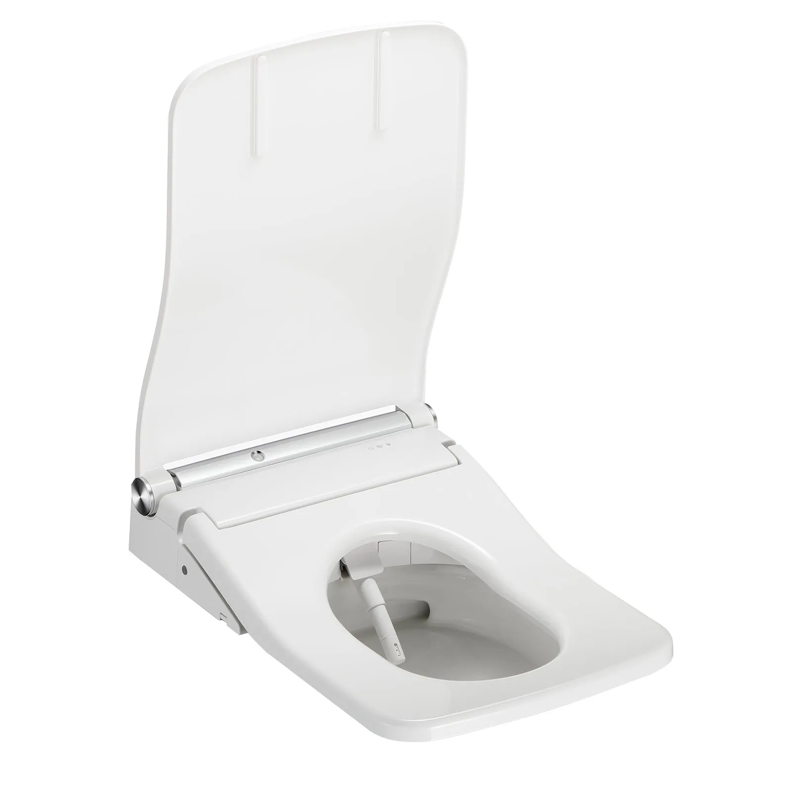 TOTO SW4549AT60#01 SW WASHLET  Ready Square Electronic Bidet Toilet Seat with Auto Flush in Cotton White