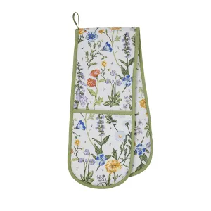 Ulster Weavers Cottage Garden Double Oven Glove One Size in Multi