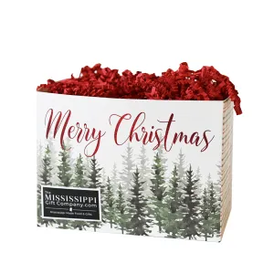 Unfilled Small Evergreen Christmas Box